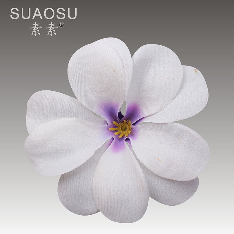 Flor De Seda De Frangipani De Tela al por mayor